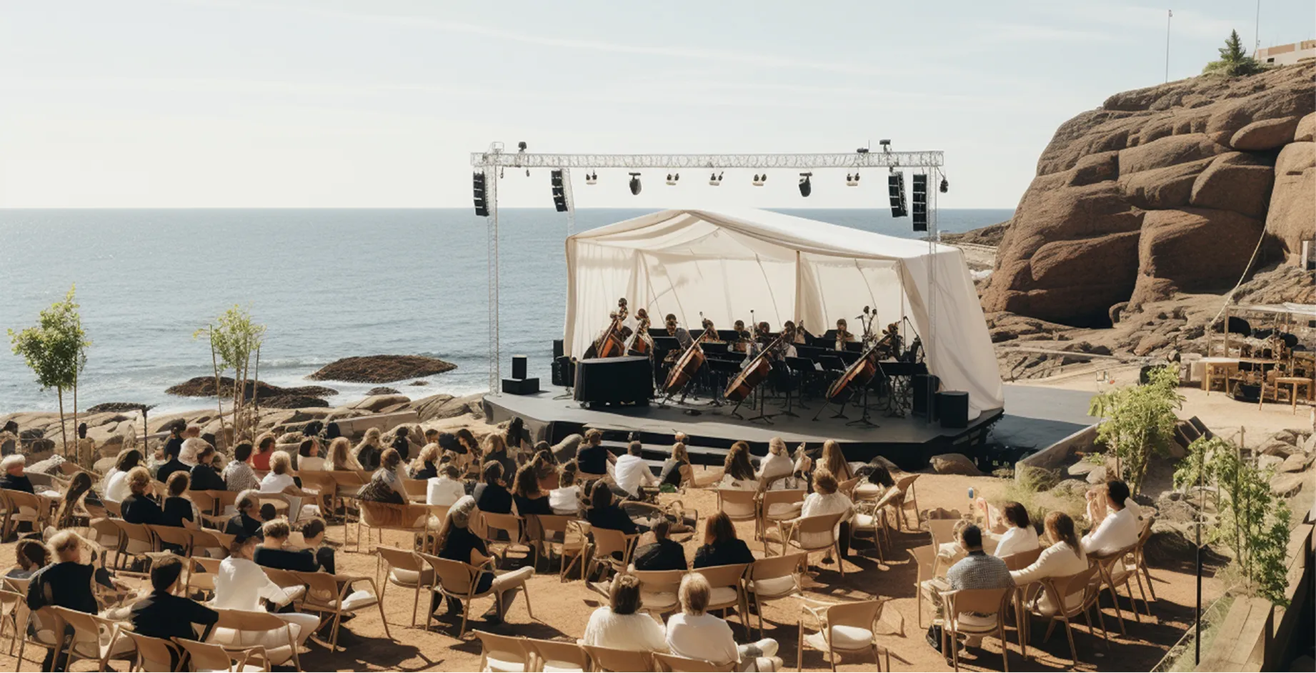 off-grid outdoor event